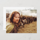 Carte Postale Aragorn Plus Line of Horses (Devant / Derrière)