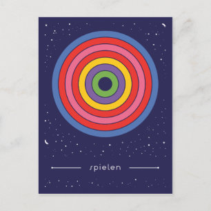 Carte Postale araignée