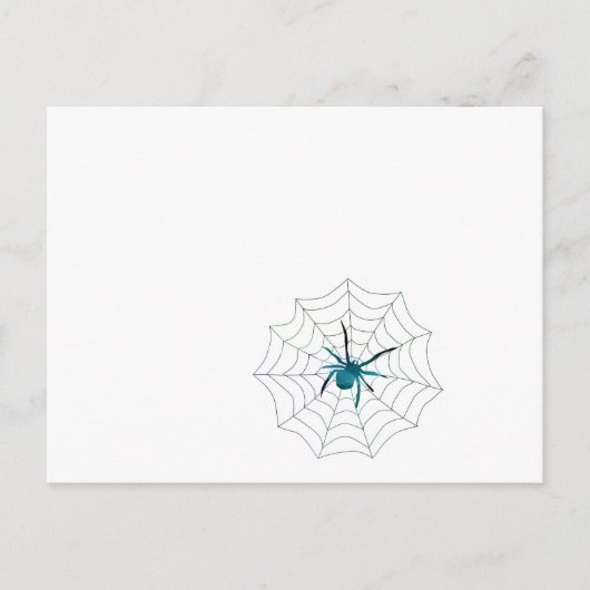 Carte Postale Araignée (Devant)