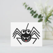Carte Postale Araignée souriante (Debout devant)