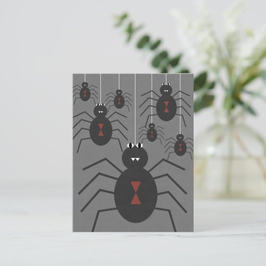 Carte Postale Araignées (Debout devant)
