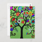 CARTE POSTALE ARBOL DELA VIDA (Devant / Derrière)