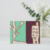 Carte Postale Arborescence (Debout devant)