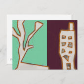 Carte Postale Arborescence (Devant / Derrière)