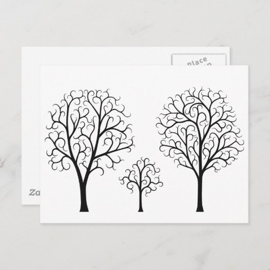 Carte Postale Arborescence (Devant / Derrière)