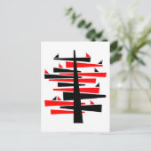 Carte Postale Arborescence de conversation (Debout devant)
