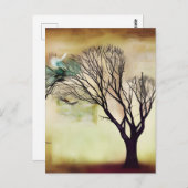 Carte Postale Arborescence multimédia mixte (Devant / Derrière)