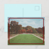 Carte postale Arboretum vintage (Devant / Derrière)