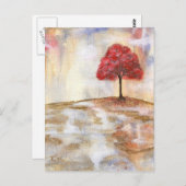 Carte Postale Arbre (Devant / Derrière)