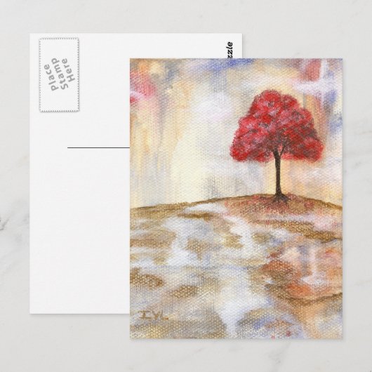 Carte Postale Arbre (Devant / Derrière)