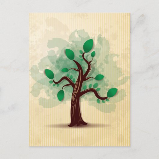 Carte Postale Arbre (Devant)