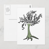 Carte Postale arbre (Devant / Derrière)