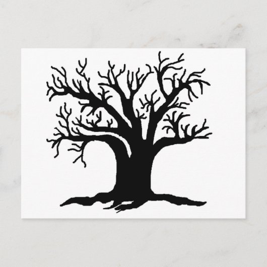 Carte Postale arbre (Devant)