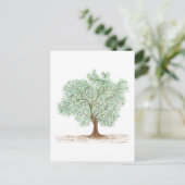 Carte Postale arbre (Debout devant)