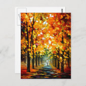 Carte Postale Arbre (Devant / Derrière)