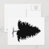 Carte Postale Arbre (Devant / Derrière)