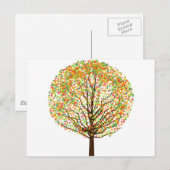 Carte Postale Arbre (Devant / Derrière)
