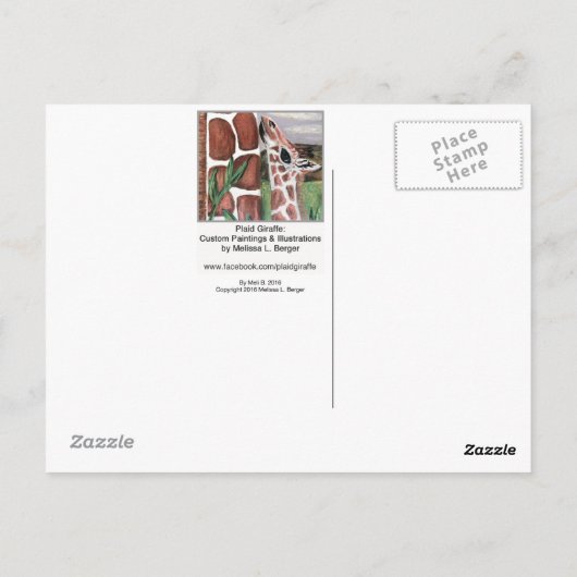 Carte Postale Arbre 3 (Dos)