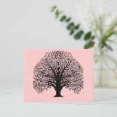 Carte Postale Arbre à branches noires (Debout devant)