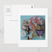 Carte Postale arbre à choux 2 (Devant / Derrière)