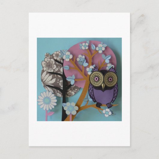 Carte Postale arbre à choux 2 (Devant)