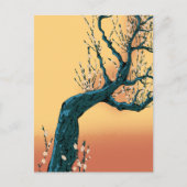 Carte Postale Arbre à fleurs chinois (Devant)