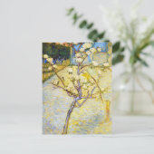 Carte Postale Arbre à poires en fleurs Vincent van Gogh (Debout devant)