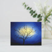 Carte Postale Arbre Abstrait - Art Moderne (Debout devant)