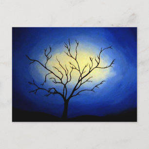 Carte Postale Arbre Abstrait - Art Moderne