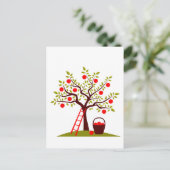 Carte Postale Arbre Apple (Debout devant)