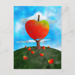 Carte Postale Arbre Apple