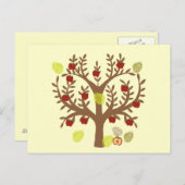 Carte Postale Arbre Apple (Devant / Derrière)