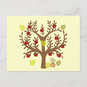 Carte Postale Arbre Apple
