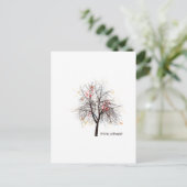 Carte Postale Arbre athée (Debout devant)