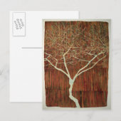 Carte Postale Arbre blanc 2006 (Devant / Derrière)
