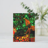 Carte Postale Arbre cadeau 2 (Debout devant)