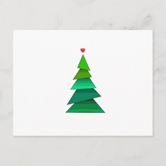 Carte Postale Arbre cardiaque (Devant)