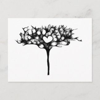 Carte Postale Arbre cardiaque