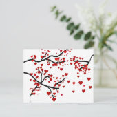 Carte Postale Arbre cœur (Debout devant)