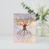 Carte Postale Arbre contre le ciel (Debout devant)
