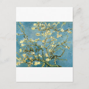 Carte Postale Arbre d'amande en fleurs par Van Gogh