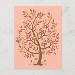 Carte Postale Arbre d'automne
