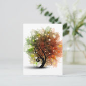 Carte Postale Arbre d'automne (Debout devant)