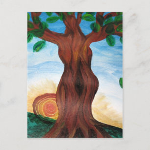 Carte Postale Arbre de femme