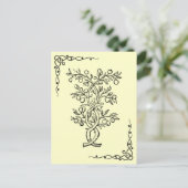 Carte postale Arbre de fruits (Debout devant)