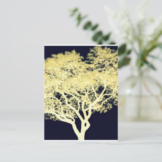 Carte Postale Arbre de Jacaranda (Debout devant)