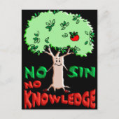 Carte Postale Arbre de la connaissance (Devant)