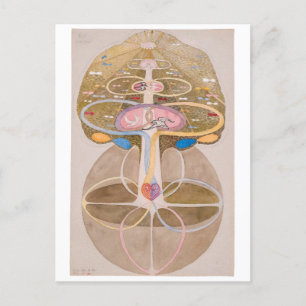 Carte Postale Arbre de la connaissance n° 1 Hilma af Klint