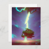 Carte Postale Arbre de la foudre (Devant / Derrière)