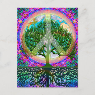 Carte Postale Arbre de la paix